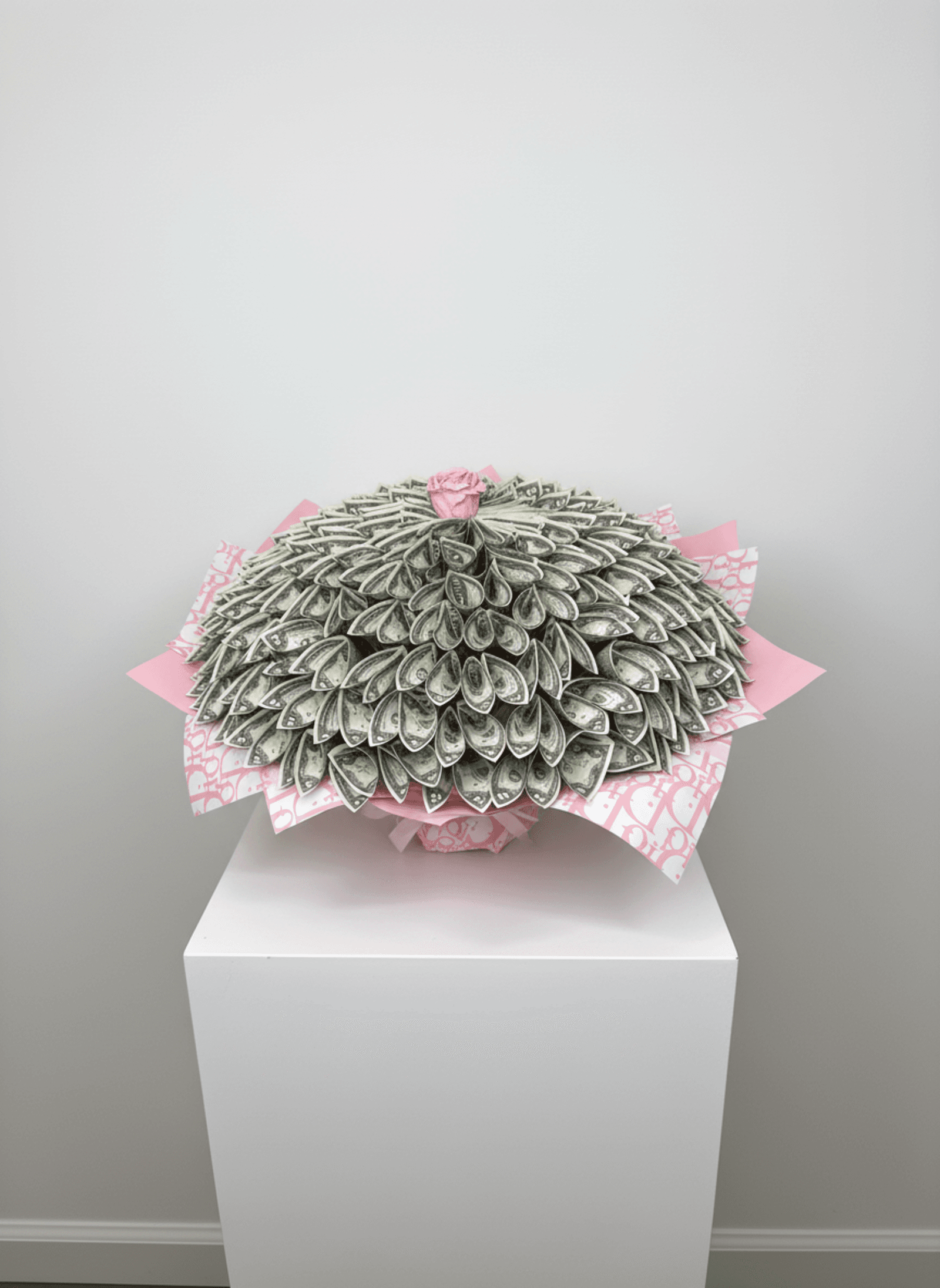 The Statement 100 Bouquet — composed by Les Fleur Company