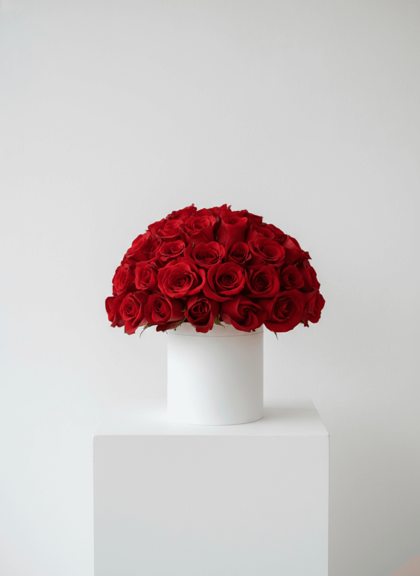 Signature floral composition by Les Fleur Company