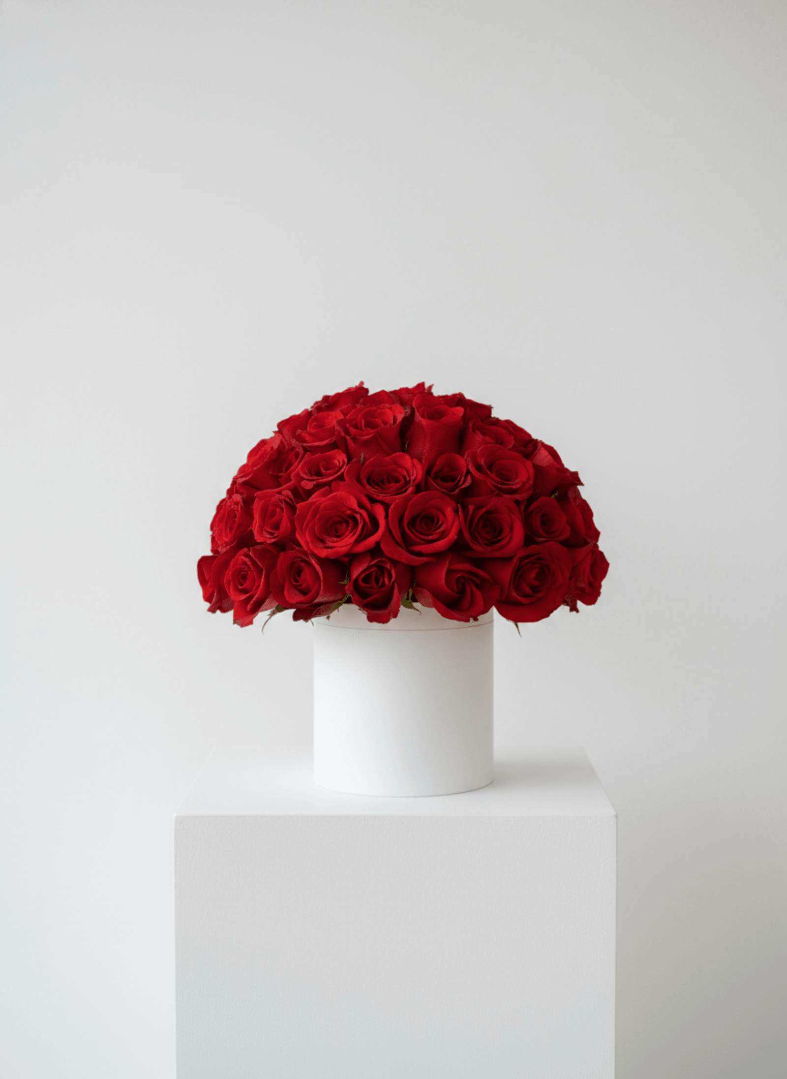 The Classic Rose — signature dome arrangement composed in studio